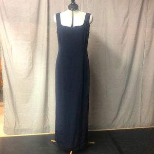 Jones New York Evening Dress dark blue